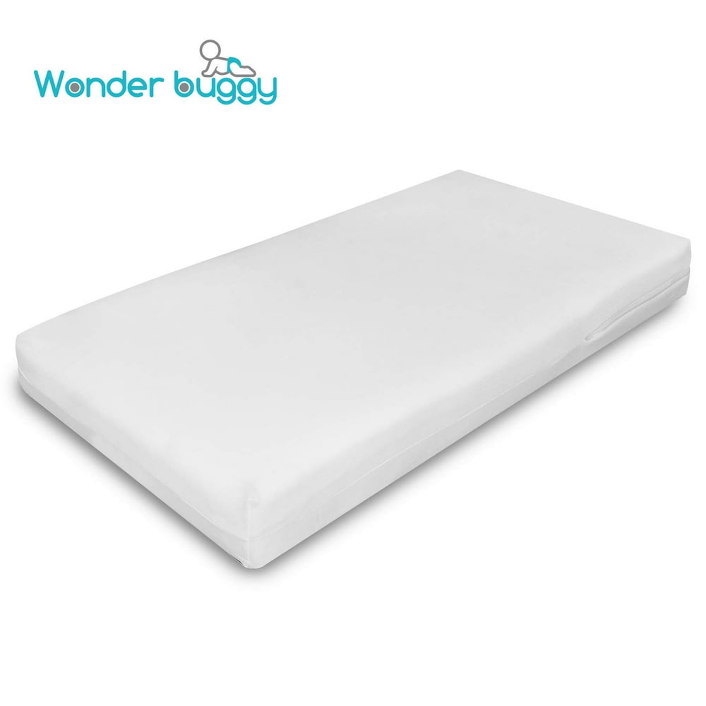 Wonder Dream Dual Comfort Crib Mattress and Toddler Mattress, 100