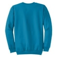 thumbnail image 6 of Yellow Rooster Men's Core Fleece Classic Crewneck Sweatshirt Neon Blue 2XL, 6 of 6