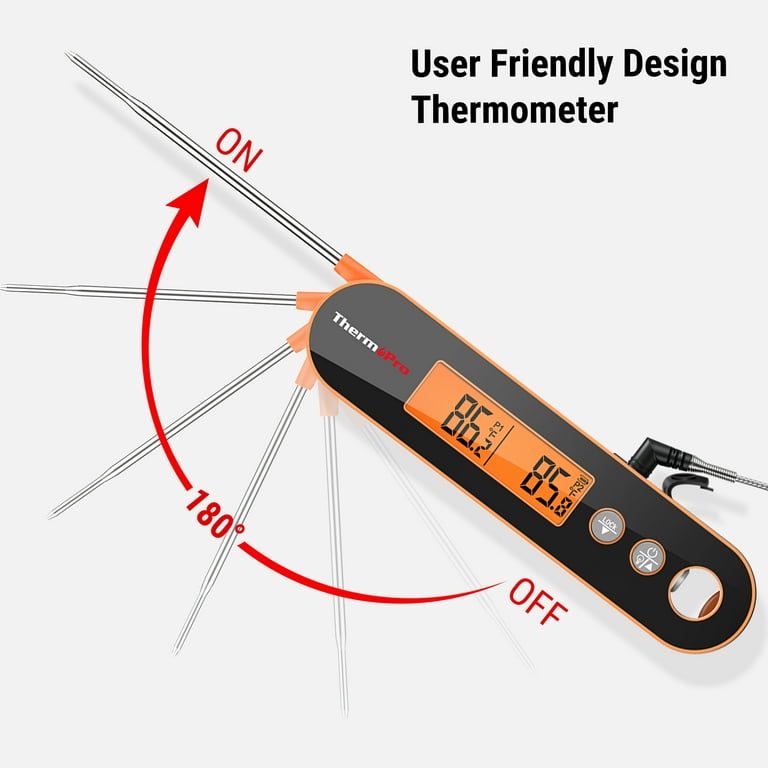 ThermoPro TP01A Instant Read Meat Thermometer with