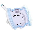 thumbnail image 4 of Pool Vacuum Head with Side Nylon Bristles Weighted Pool Vacuum Head with Swivel Rotatable Handle, 4 of 8