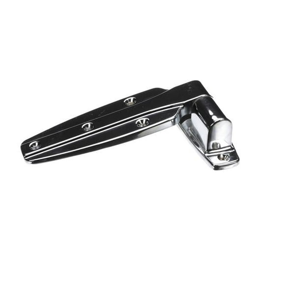 1245-Reversible Cam Rise Door Hinge for 1.5 in. Offset - Chrome