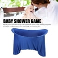 thumbnail image 6 of M Buder Baby Shower Game Prop Funny Interactive Funniest Ice Breakers for Boy Or Girl Gender Reveal Party Favors Royal Blue Washable Polyester 15x13in, 6 of 6
