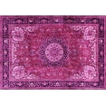 thumbnail image 1 of Ahgly Company Indoor Rectangle Persian Pink Traditional Area Rugs, 5' x 7', 1 of 4