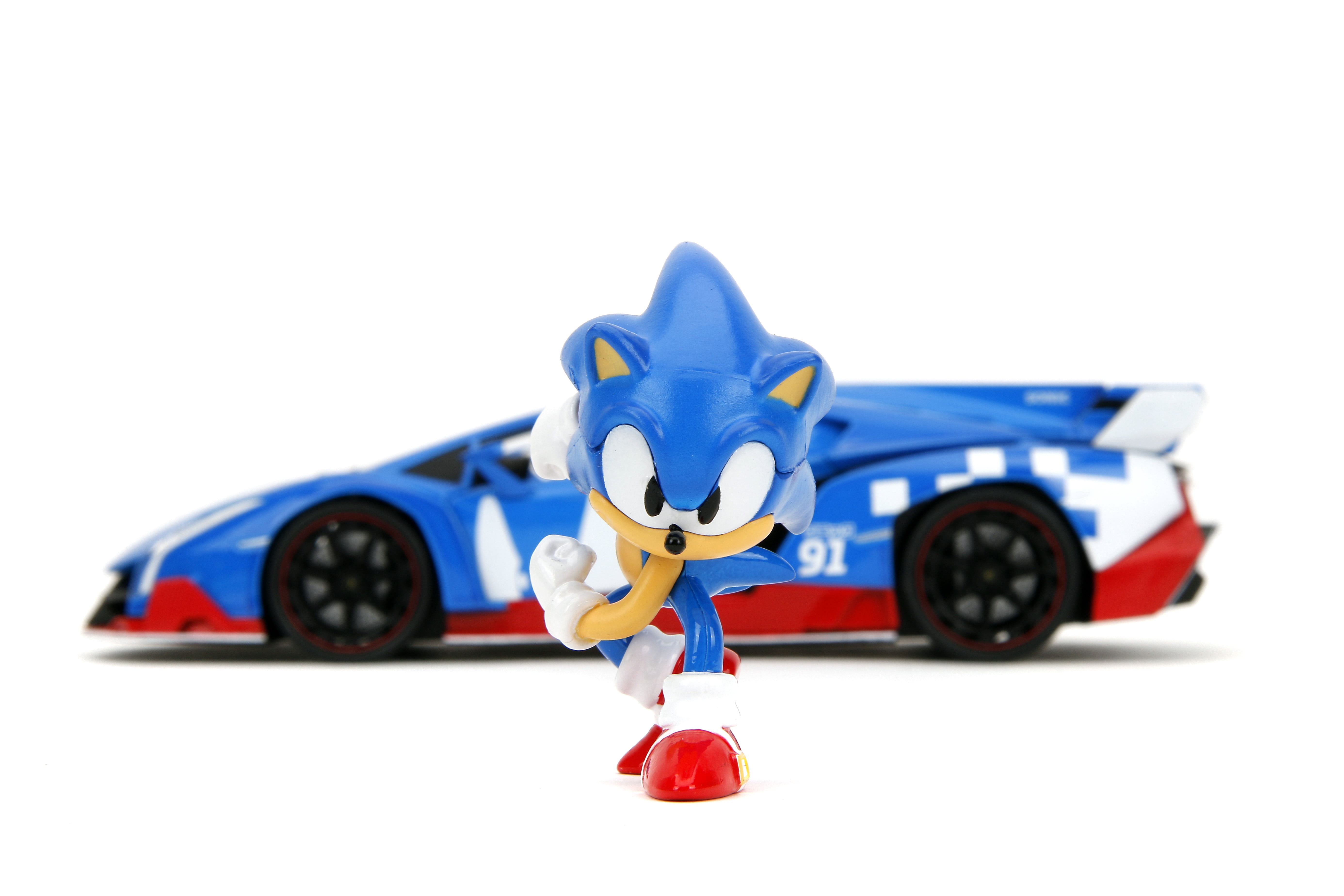 Sonic The Hedgehog Lamborghini Veneno 1:24 Scale Exclusive Diecast Vehicle