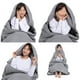 thumbnail image 5 of Sacos de dormir para acampar, lavable y empalmable, ligero, cálido y suave, tipo sobre, para viajes al aire libre, senderismo Abanopi Sacos de dormir, 5 of 7