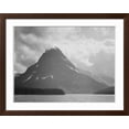 thumbnail image 2 of Art.com Two Medicine Lake Glacier National Park Montana 1933-1942 Art Print by Ansel Adams, Brown Frame Wall Art, 40" x 32", 2 of 5