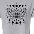 thumbnail image 3 of Instant Message - Luna Moth Cropped Graphic T-Shirt, 3 of 6