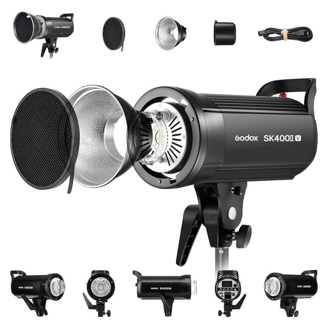 Linterna estroboscópica de estudio Godox SK400II-V SK400IIV 400 W