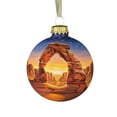 thumbnail image 5 of Wooowa Christmas "Natural Wonder" Series Flat Acrylic Xmas Ball Ornaments, Lightweight Festive Decor for Xmas Trees & Holiday Hanging Displays, 5 of 8