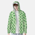 thumbnail image 2 of Lsque Broccoli 1 Pattern UPF 50+ Lightweight Sun Protection Men's Women's Long Sleeve Shirt, Hoodie Performance -3X-Large, 2 of 7