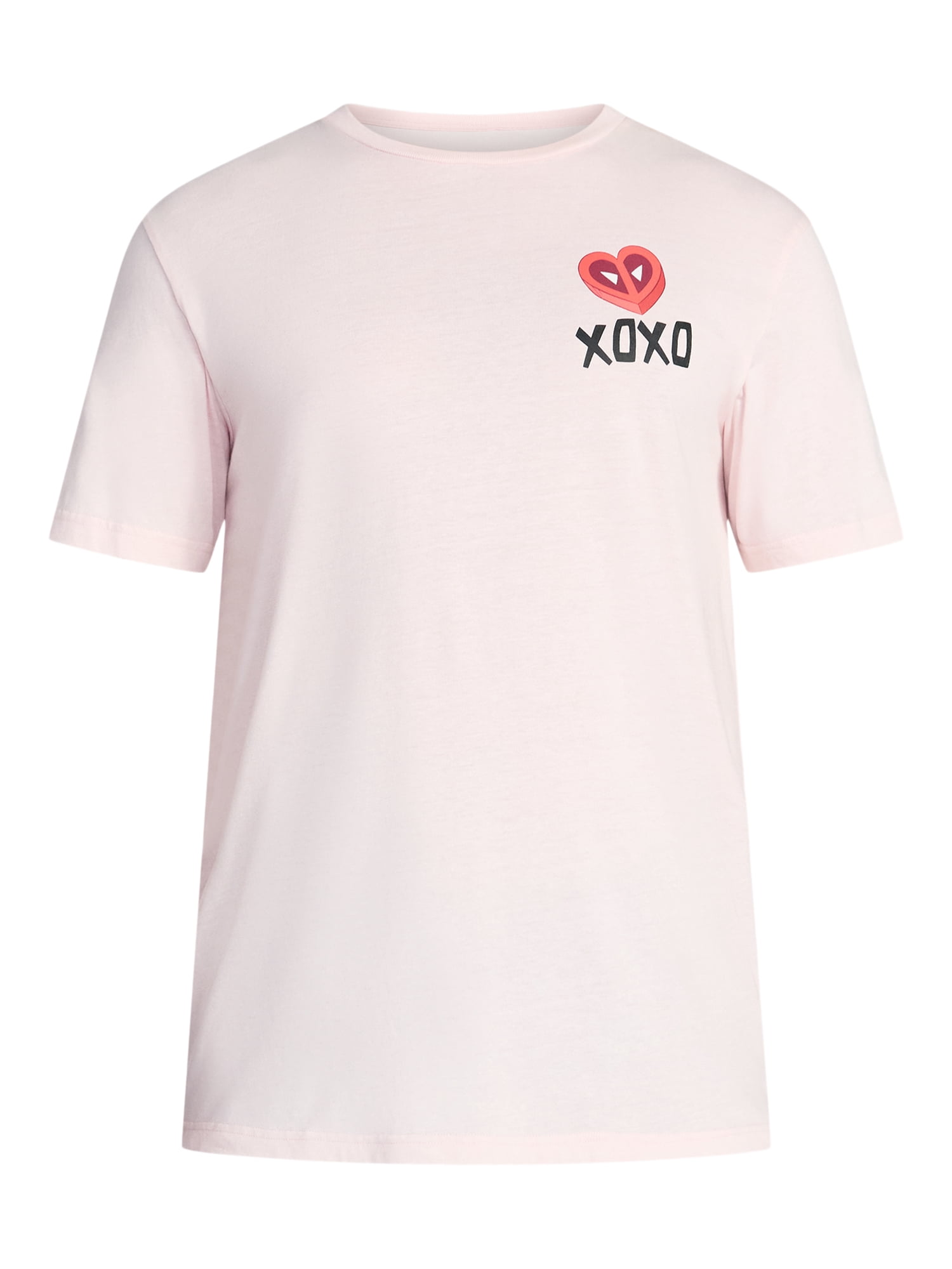 Deadpool, Men's & Big Men's Valentine's Day Graphic Tee, Sizes XS-3XL