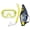 Flash Yellow (w/reusable bag), variant on TUSA Sport Mini-Kleio Junior Mask and Snorkel Combo, Flash Yellow
