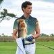 thumbnail image 3 of Balery Starry Sky Cloud Cute Rabbit Camisa Polo de Hombre con Estampado, de Manga Corta y Tejido Medio, Camisa Tipo Golf Polo-Small, 3 of 6