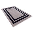 thumbnail image 2 of Krasnogorsk Black Framed Polyester Area Rugs for Living Room Washable Rugs Boho Moroccan Area Rug Soft Geometric Bohemian Carpet Distressed Indoor Rug for Bedroom Dining Room Office Nonslip Rug, 2 of 9