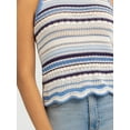 thumbnail image 2 of Jessica Simpson Women's and Women's Plus Kiari Cotton Sweater Tank Top, Sizes XS-4X, 2 of 6