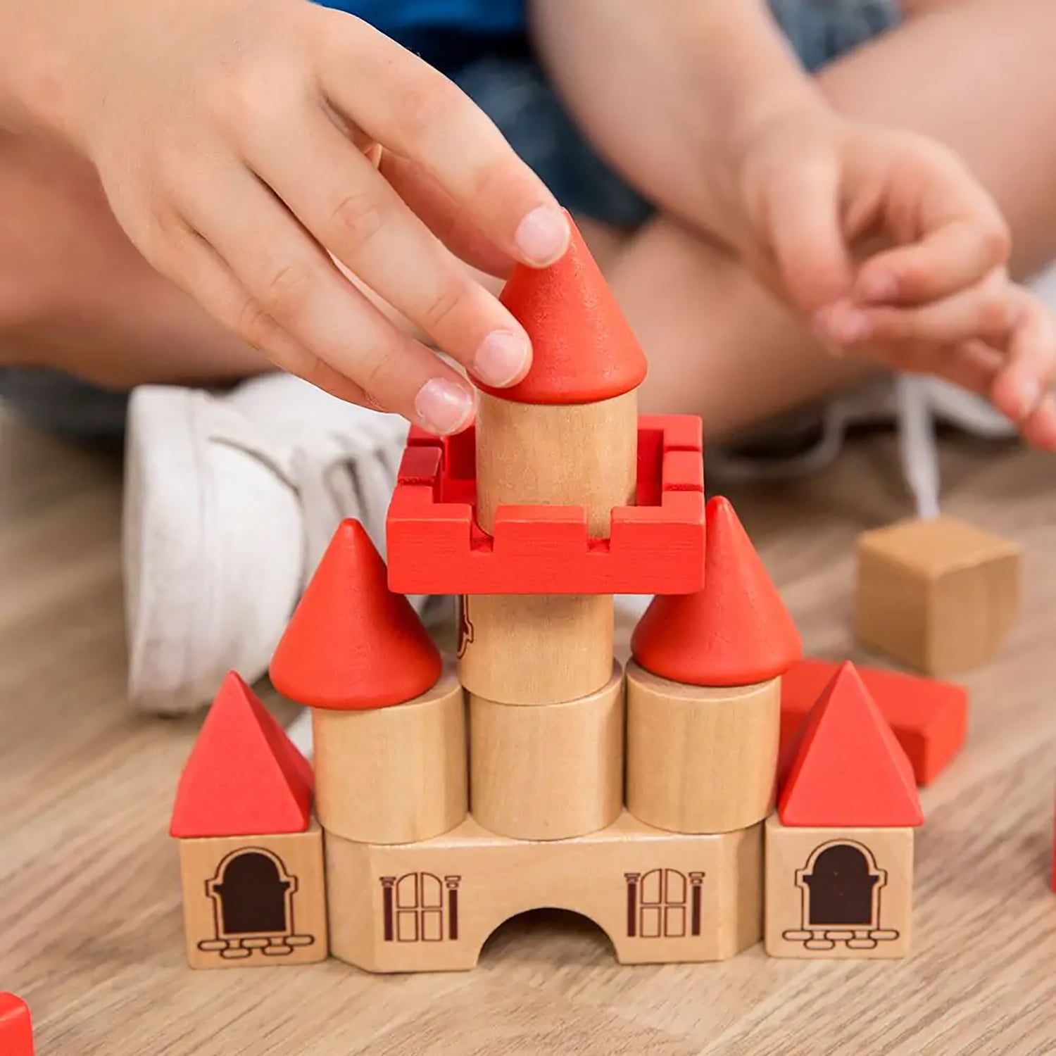 Miniland Wooden Stacking Castle