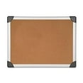 thumbnail image 2 of Lorell Mounting Aluminum Frame Corkboards 48" Height x 72" Width - Cork Surface - Resist Warping, Durable, Laminated, Resilient - Aluminum Frame - 1 Each, 2 of 2
