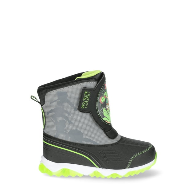 Teenage Mutant Ninja Turtles Little Boys Snow Boots - Walmart