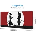 thumbnail image 3 of Japanese Samurai Battle Gaming Mouse Pad Large XL Desk Mat Long Extended Pads Big Mousepad for Home Office Decor Accessories 31.5 X 11.8 Inch, 3 of 6