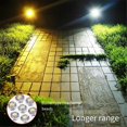 thumbnail image 2 of 7LED Solar Ground Plug Light Outdoor IP65 Waterproof Spotlight Adjustable Brightness Garden Decorative Spotlight,A, 2 of 5