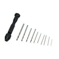 thumbnail image 1 of Forets à Main, 11pcs Pin Étau Perceuse Manuelle Twist Foret Bits Noyer Épingle Foret Valeur Exceptionnelle, 1 of 14
