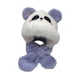 thumbnail image 5 of Conjunto de gorro y bufanda para niños Fernando gris morado, 5 of 8