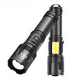 thumbnail image 5 of Linterna COB XHP110 con entrada y salida de zoom telescópico y pantalla de potencia, linterna P99, 5 of 5