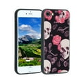 thumbnail image 1 of Compatible with iPhone SE 2022 Phone Case, Skull-9 Case Silicone Protective for Teen Girl Boy Case for iPhone SE 2022, 1 of 1