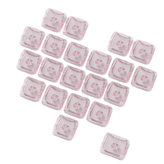 21 Key Backlit Transparents Keyboards Cap Portable Bag MAO Profile For Night Use