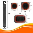 thumbnail image 3 of 24Pcs Bike Patch Kit - Bicycle Tire Inner Tube Repair Kit with Vulcanizing Fluid/Rubber Cement, Patches, Metal Rasp, Levers - For All Types of Bikes, BMX, E-Scooters - by Mobi Lock, 3 of 5