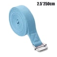 thumbnail image 2 of Correa de yoga: correas de estiramiento para ejercicios, entrenamientos, mejora de la flexibilidad y entrenamiento de fuerza, 2 of 5
