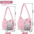 thumbnail image 2 of Quilted Puffer Tote Bag Purse Puffy Crossbody Shoulder Bag,Lightweight Nylon Hobo Bag Puffer Carryall Bag for Women Girl, 2 of 7