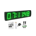 thumbnail image 1 of Lightweight Remote Control Digital Alarm Clock, LED Countdown Timer, Wall Clock, Outdoor, 1 of 7