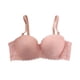 thumbnail image 1 of Sujetador de encaje fino de 1/2 taza, ropa interior fruncida con soporte superior ajustable para mujer, 1 of 6