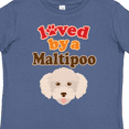 thumbnail image 4 of Inktastic Maltipoo Dog Gift Poodle Maltese Boys or Girls Toddler T-Shirt, 4 of 5