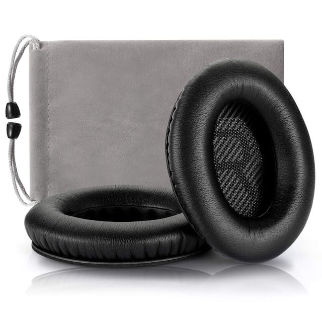 Funda de repuesto para auriculares Bose Quietcomfort QC15 QC25 QC35 35 ii (negra)