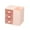 01-PinkB, variant on SHENGXINY Pencil Case, Pencil Pouch Desk Organizer with Drawer Multi-Functional Desktop Stationery Storage Pink