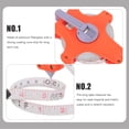 thumbnail image 2 of Shisuyan Long Tape Measure 20m Plastic Frame Tape Measure Measuring Tape For Carpenter, 2 of 9