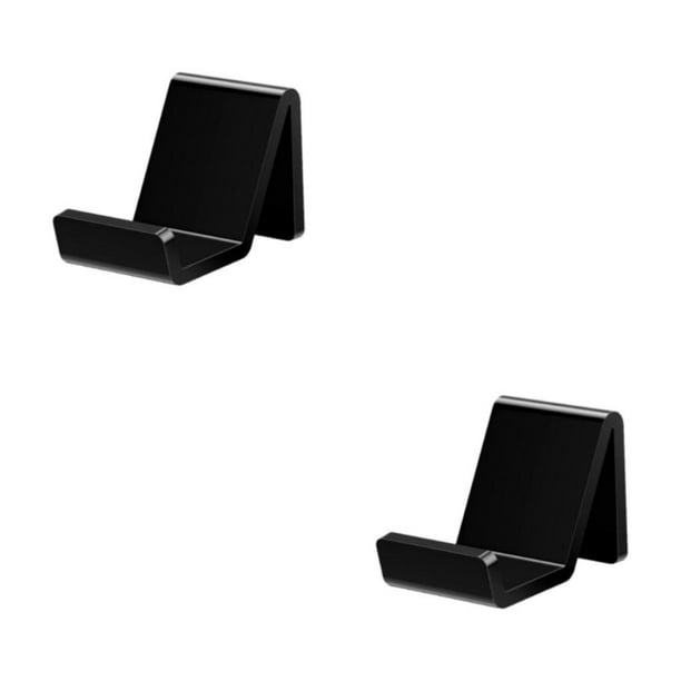 Monstrate Soporte para controlador de juego de fácil instalación adhesivo para montaje en pared FACILIDAD DE Organizador negro negro 2Conjunto