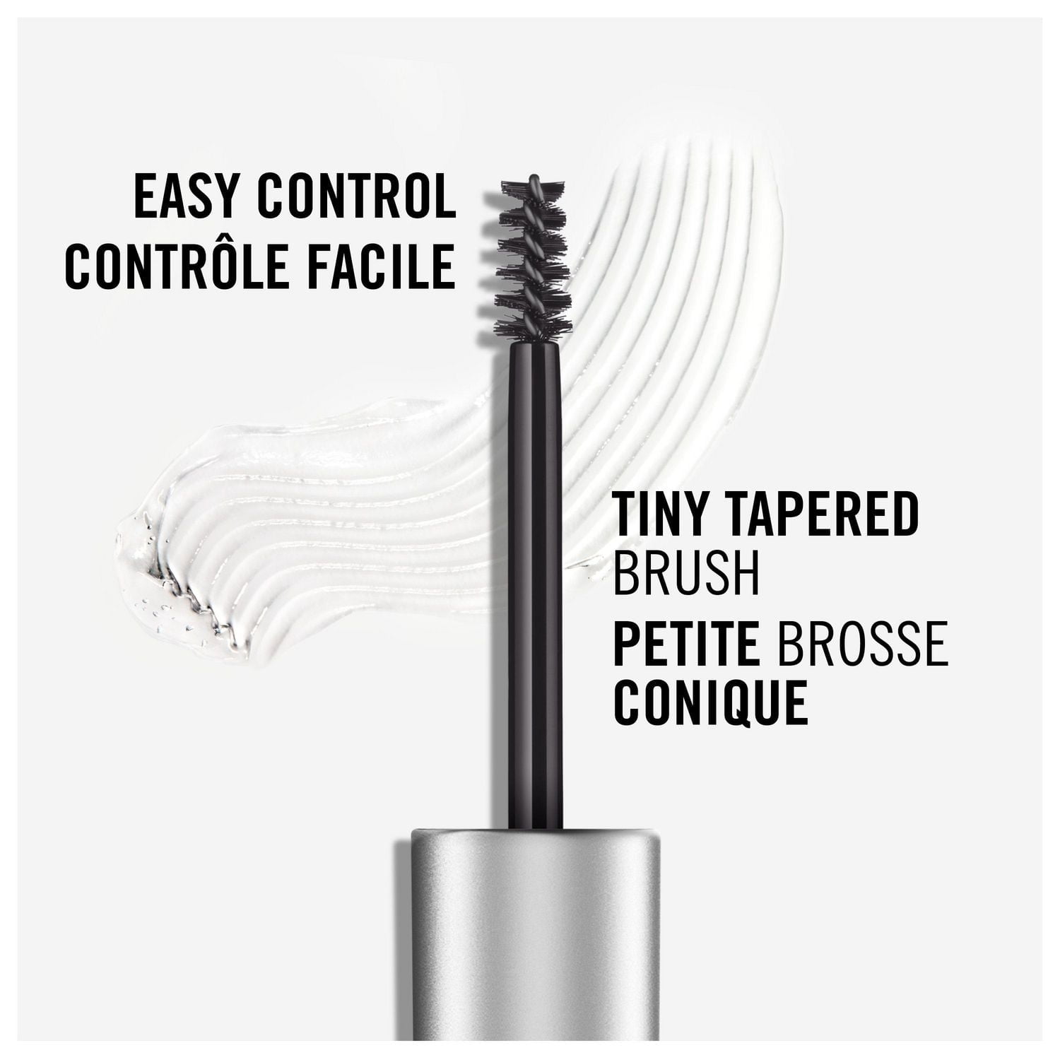 Rimmel Wonder'Full Brow Gel, Up to 24H wear, waterproof, Infused with 4 oils: Argan, Maracuja, Marula & Camellia oils, 100% Cruelty-Free, Fills and tames brows