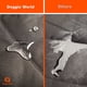 thumbnail image 4 of Funda para Asiento de Coche para Perros Doggie World para Asiento Trasero Impermeable, 4 of 8