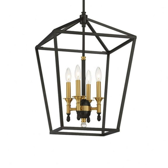 4 Light Pendant-23.75 inches Tall and 16 inches Wide Bailey Street Home 57-Bel-5018424
