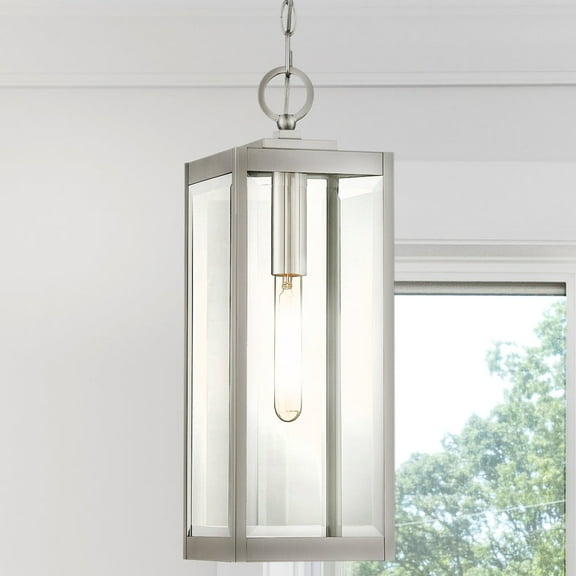 Luxury Modern Farmhouse Pendant, Stainless Steel, UQL5164