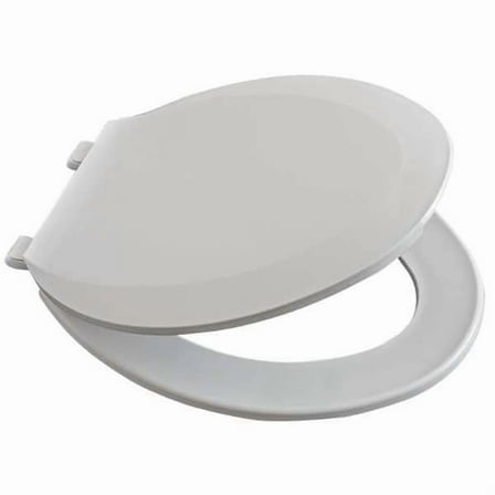 Centoco Toilet Seat With Cover, Toilet Seat, Elongated, White 1600BP8-001