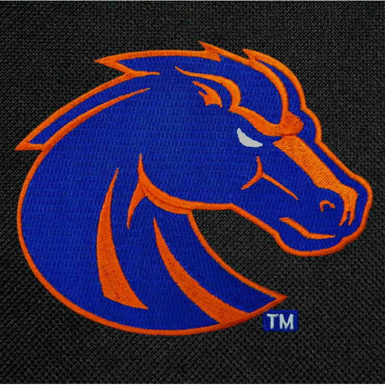 Boise State University Hanging Toiletry Bag - BSU Broncos Travel Dopp Kit With Clear Pockets, 10"x9.5"x4"