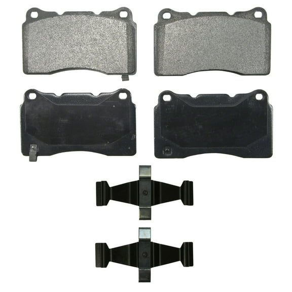 Wagner QuickStop ZX1001A Semi-Metallic Disc Brake Pad Set Fits select: 2013-2014 FORD MUSTANG GT, 2004-2005 SUBARU IMPREZA