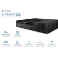 thumbnail image 3 of Amcrest 4K 8CH (1080P/3MP/4MP/5MP/6MP/4K) Network Video Recorder - Supports up to 8 x 4K IP Cameras, Pre-Installed 2TB Hard Drive, (No Built-in WiFi) (NV2108-2TB), 3 of 4