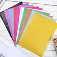 thumbnail image 1 of OULII Assorted Adhesive Glitter Cardstock for DIY Use Premium Craft Paper 20 Sheets, 1 of 6
