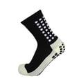 thumbnail image 2 of Calcetines de fútbol para hombre, antideslizantes, antideslizantes, para fútbol, ​​baloncesto, deportes, calcetines de agarre, 5 pares (5 colores), 2 of 4