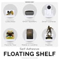 thumbnail image 4 of Estante BRAINWAVZ Universal Flotante Sin Tornillos 10 cm Blanco, 4 of 9